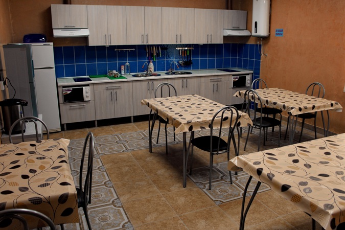 Общая кухня в гостинице «Урал», Губаха